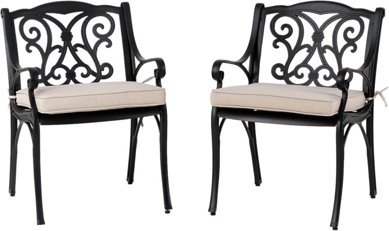 glitzhome Elm Plus Patio Chairs Review