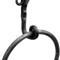 Hand Forged Metal Leaf Towel Ring Review