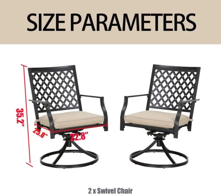 LOKATSE HOME Metal Bistro Set Review