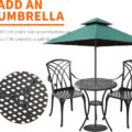 Patio Bistro Set 3 Piece Outdoor Review