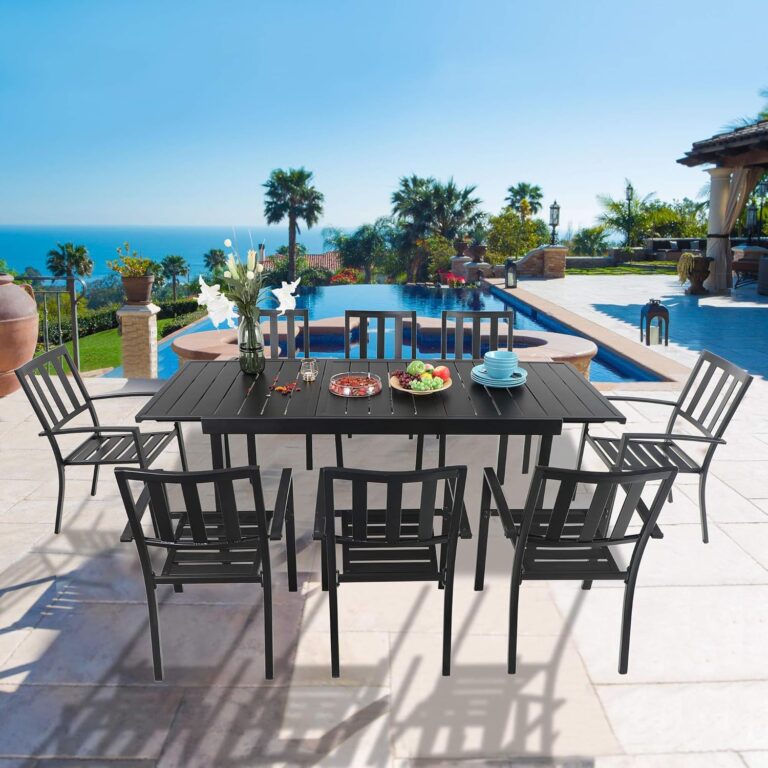 PHI VILLA 9 Piece Outdoor Dining Set Review