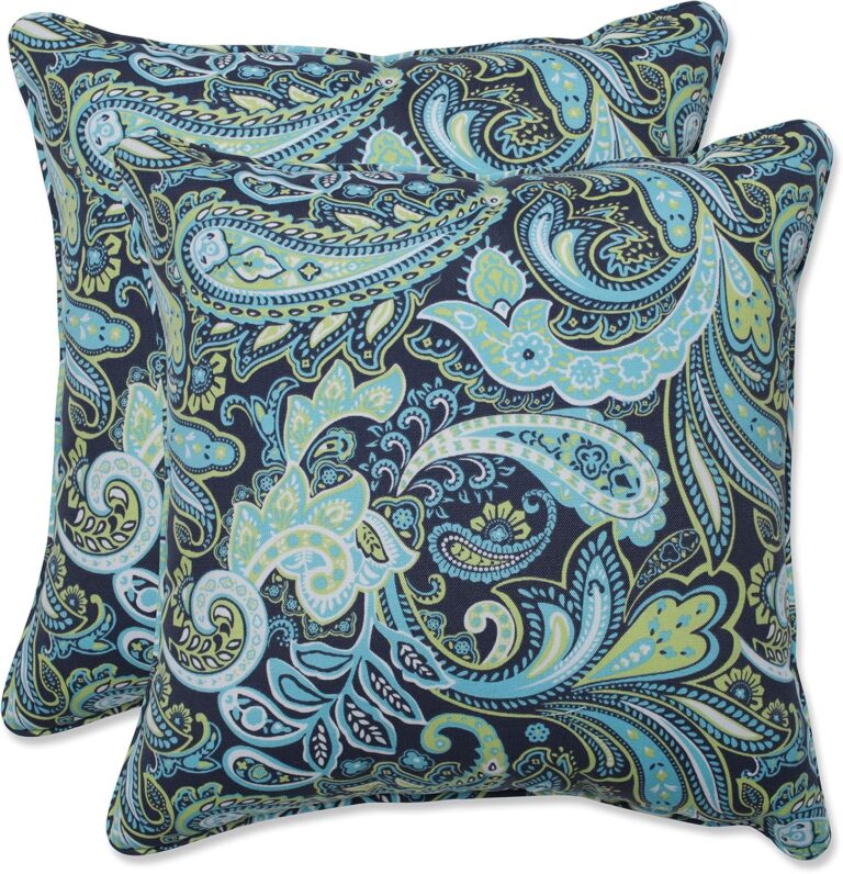 Pillow Perfect Paisley Indoor/Outdoor Pillow Review