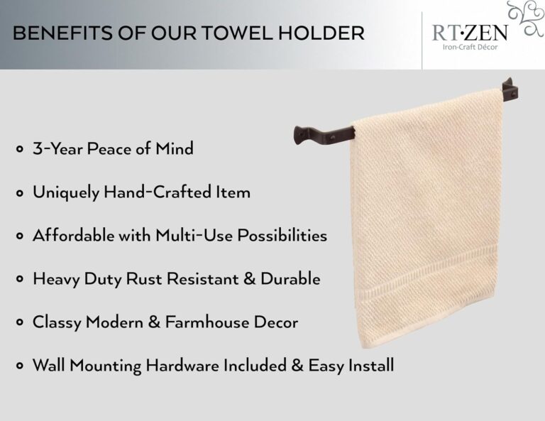 RTZEN Wall Mounted Coat Hooks Set Review