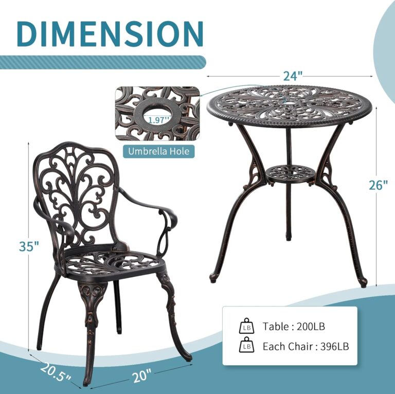 The 8 Best Wrought Iron Porch Furniture Sets Reviewed (2024)