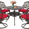 TITIMO 5-Piece Cast Aluminum Outdoor Patio Dining Set Review