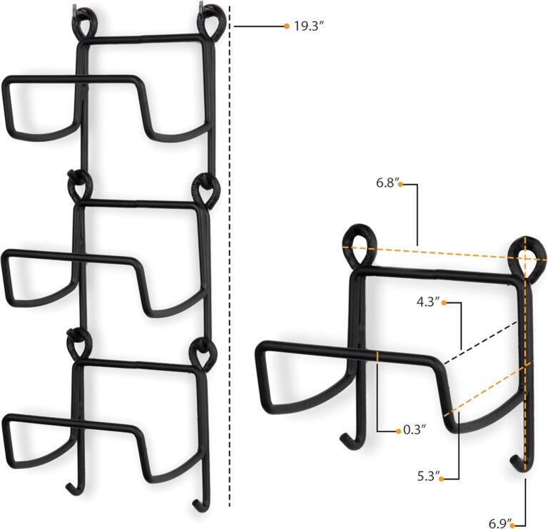 Wallniture Solid Wrought Iron Metal Towel Rack Holder Review