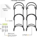 Wallniture Wrought Iron Metal Towel Rack Review