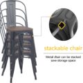YOUNIKE Metal Dining Chairs Review
