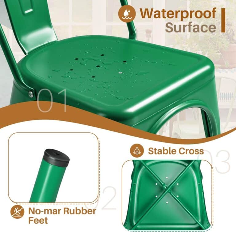 Furmax Metal Dining Chair Review