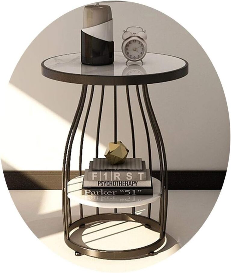 2 Layers Round Marble Coffee Table Review