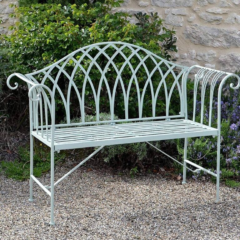 Outdoor Metal Double Bench Review