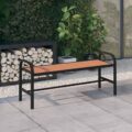 Patio Bench 49″ Steel & WPC Review