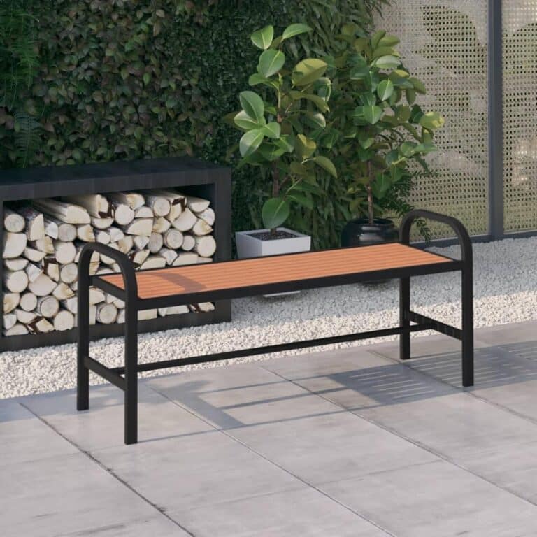 Patio Bench 49″ Steel & WPC Review