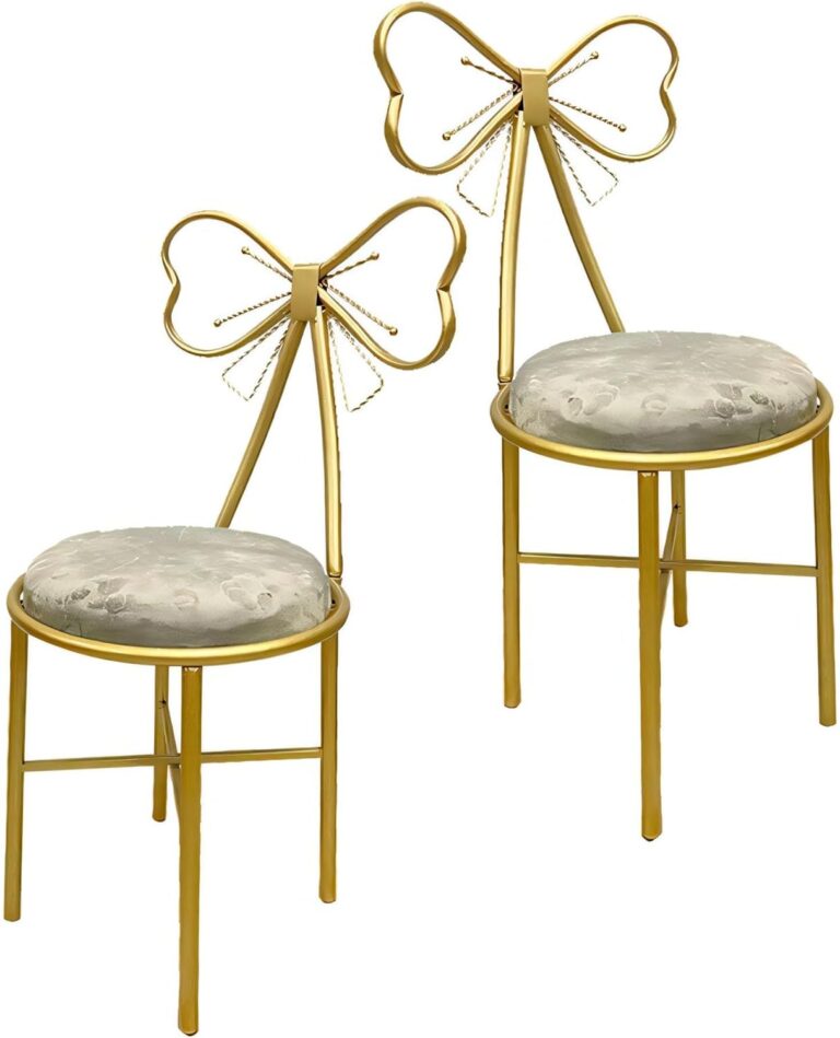 Makeup Vanity Chairs Set of 2 Review
