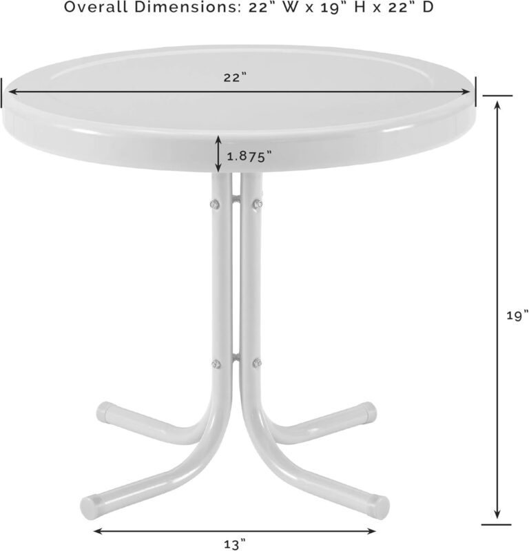 Crosley Furniture Griffith Metal Side Table Review