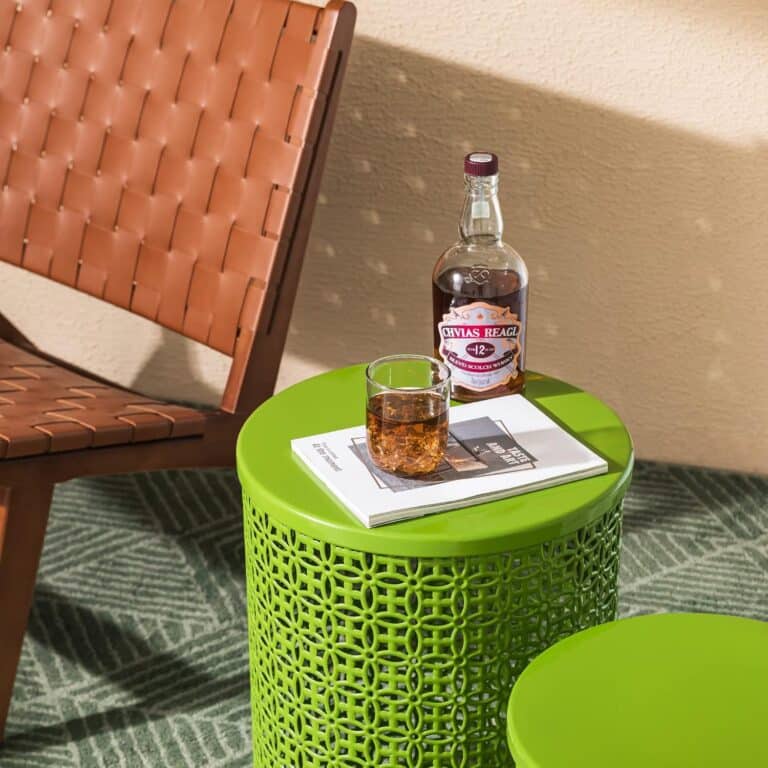 Glitzhome Outdoor Side Table Set Review