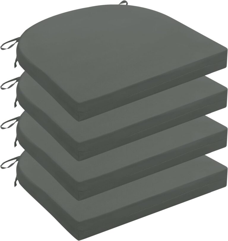 Outdoor Chair Cushions Charcoal Grey Review