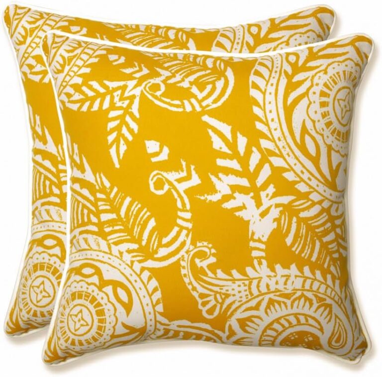 Pillow Perfect Paisley Indoor/Outdoor Pillow Review