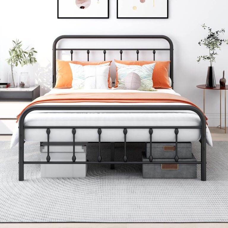 DUMEE Metal Twin Bed Frame Review