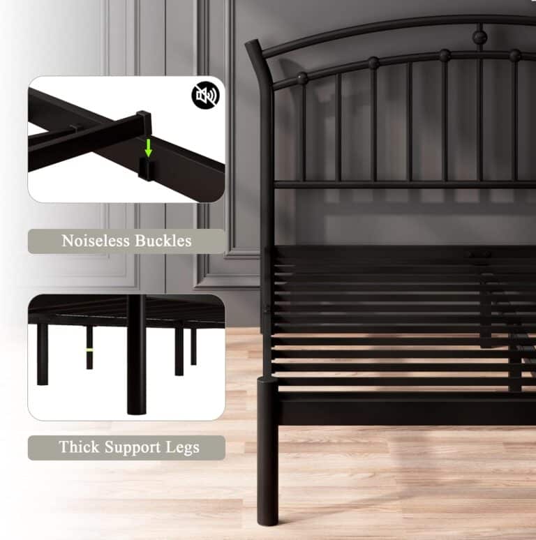 Feonase Queen Black Bed Frame Review