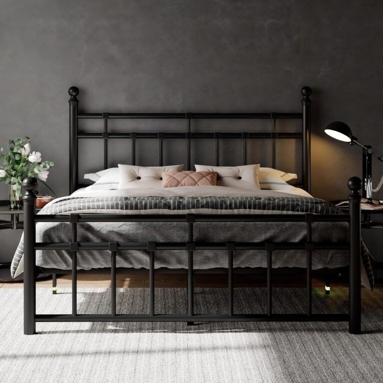 Feonase Queen Metal Platform Bed Frame Review