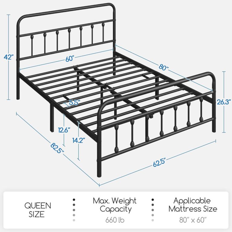Yaheetech Classic Metal Platform Bed Review