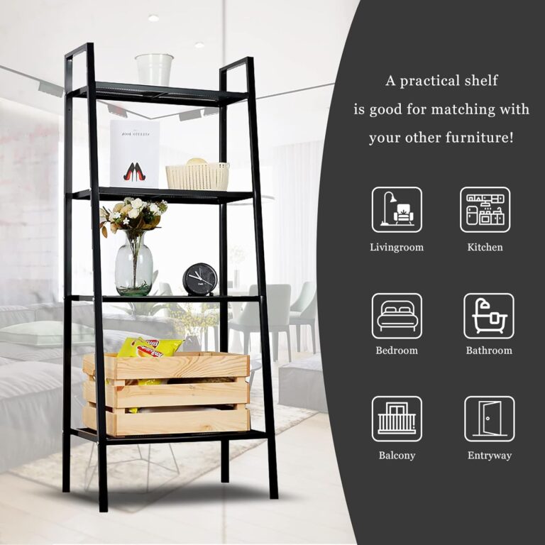 4-Tier Metal Ladder Shelf Review