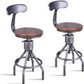 Diwhy Industrial Vintage Bar Stool Review