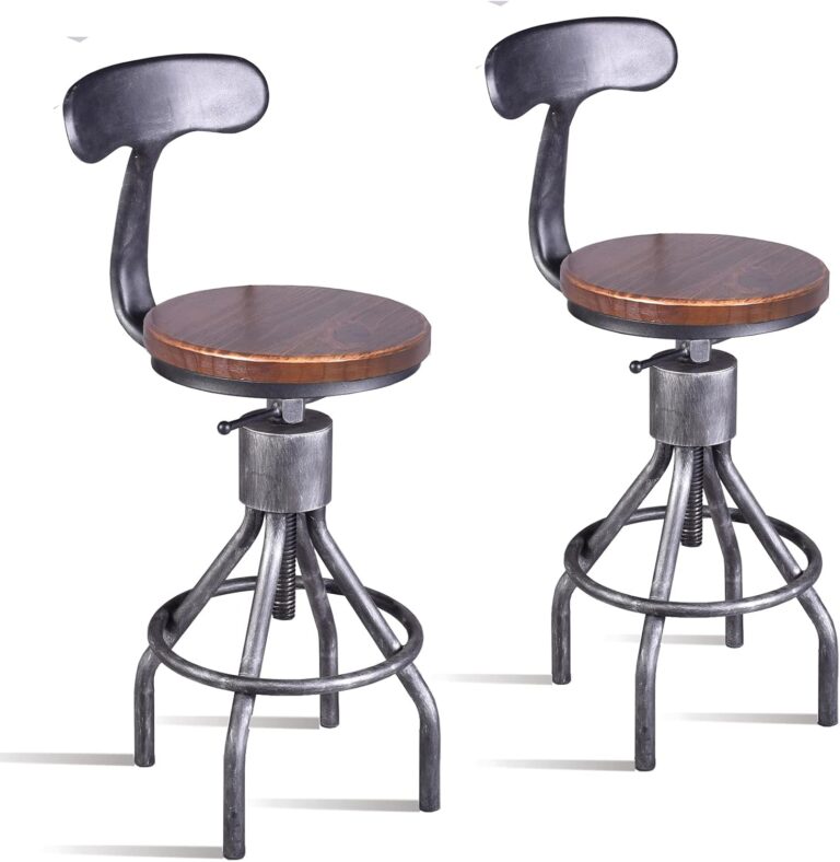 Diwhy Industrial Vintage Bar Stool Review