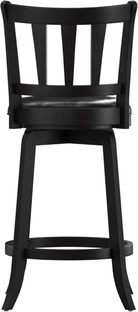 Hillsdale Presque Isle Swivel Stool, Counter Height, Black