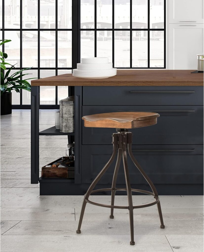 Hillsdale Worland Swivel Backless Stool Review