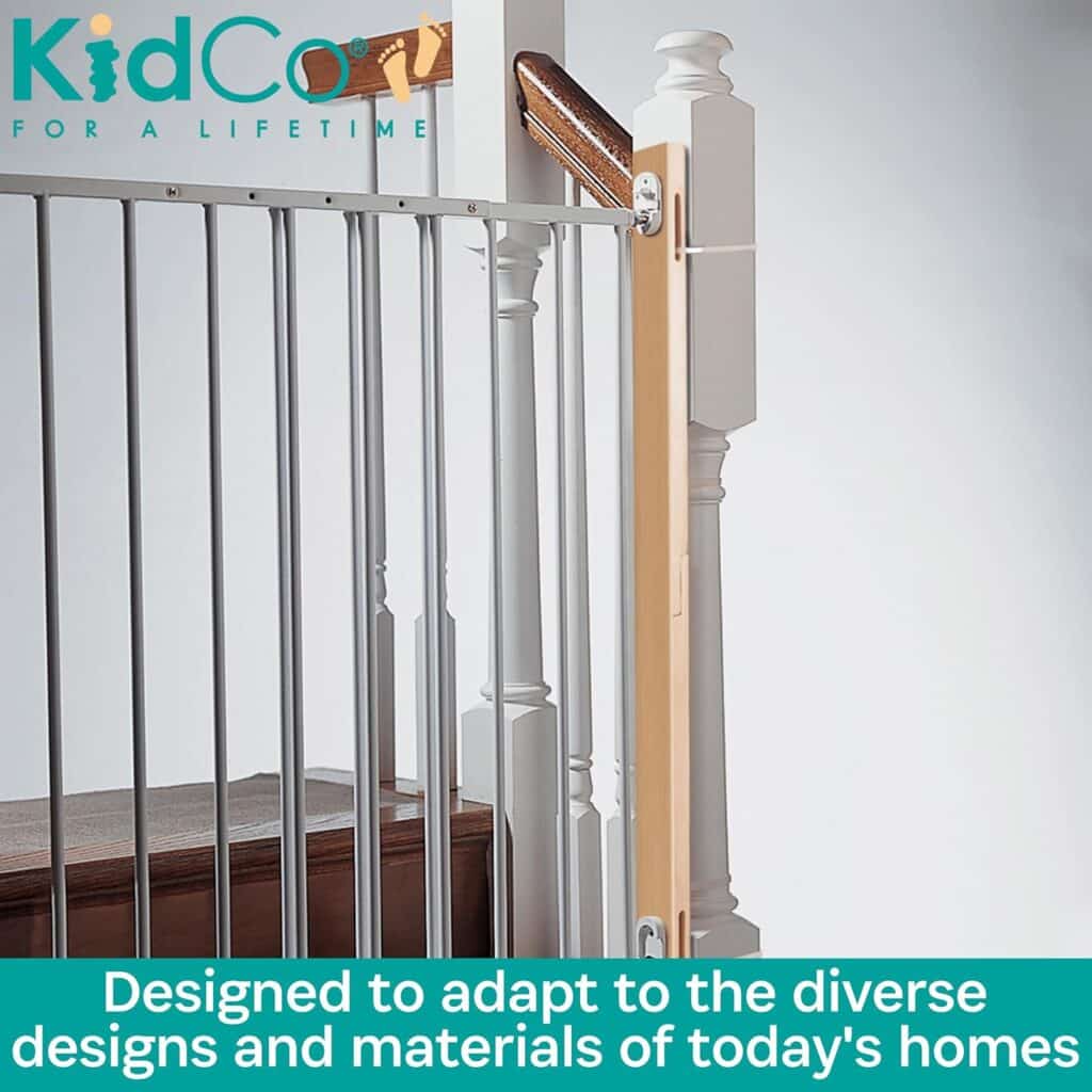 KidCo K13 Universal Gate Kit - Easy to Install on Wood Furniture, Dry Wall  Wrought Iron