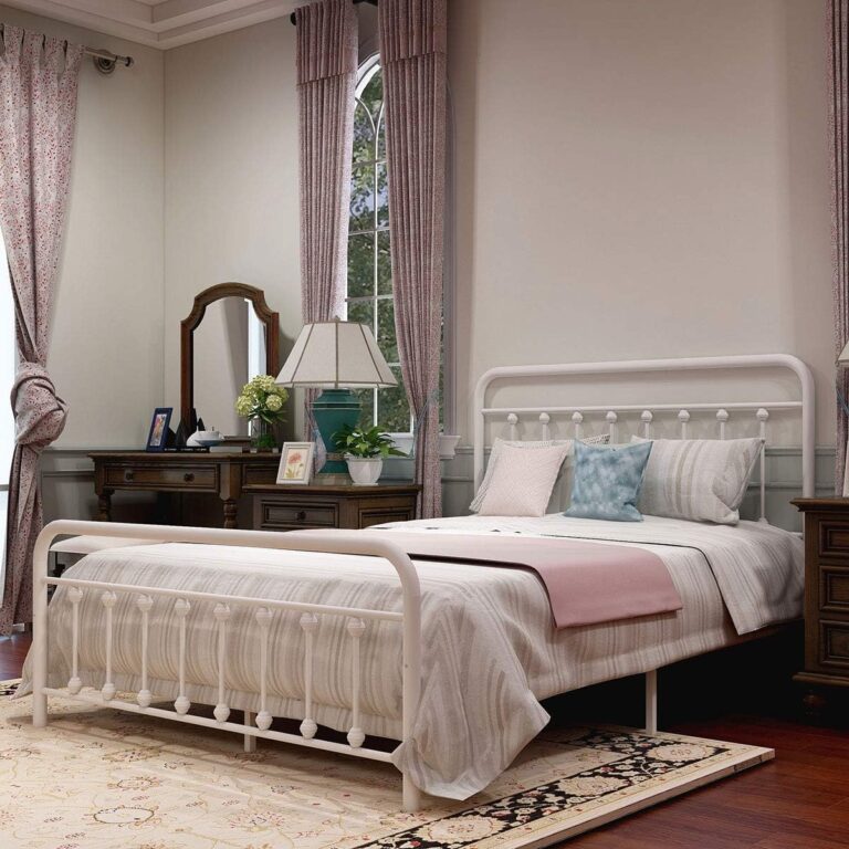 King Bed Frame Metal Victorian Review