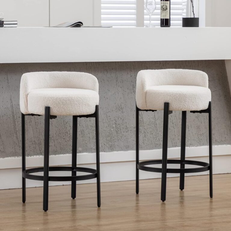 LukeAlon Modern PU Leather Counter Stools Review