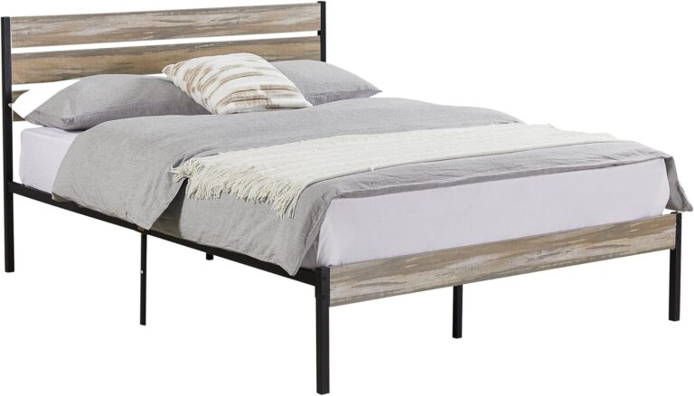 VECELO Platform Queen Bed Frame Review