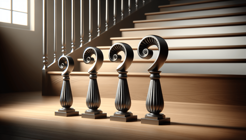 3 Pack U Shape 36 Stair Balusters with Adjustable Top Bracket for Staircase Interior, Baluster for Stair Handrail Porch Deck Railing Outdoor Steps by LukLoy