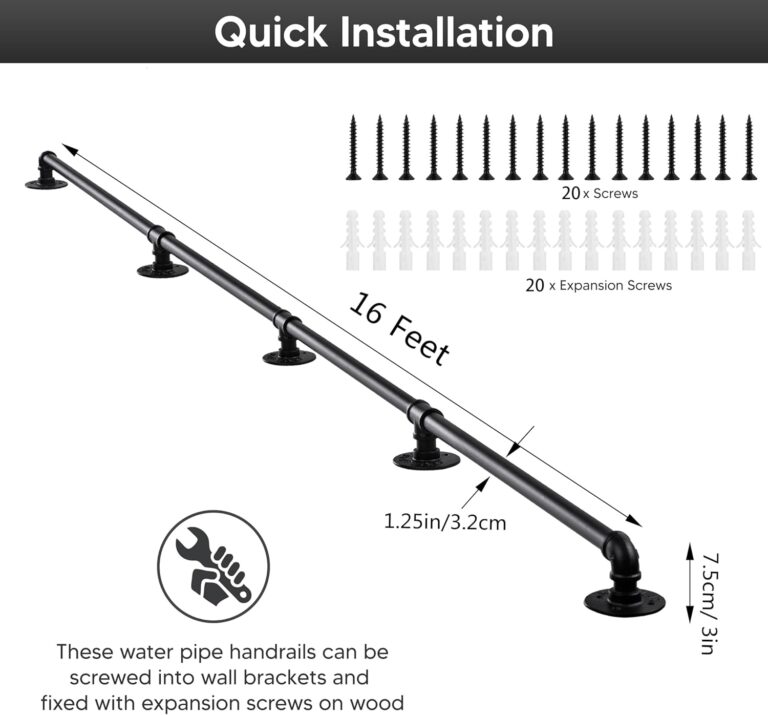 5 Feet Wall Mount Handrail Review