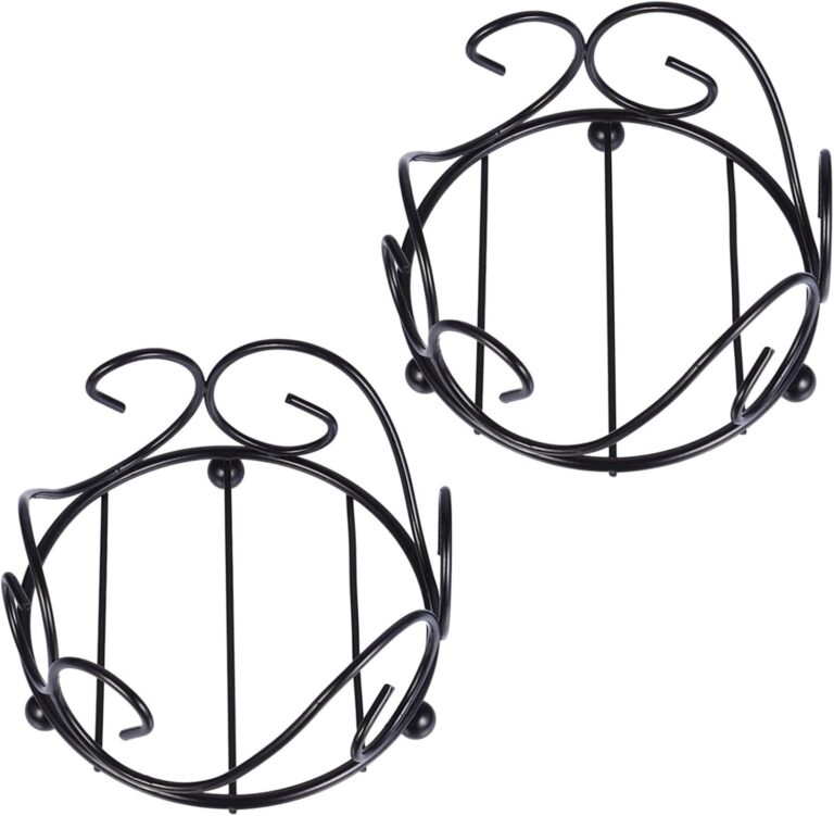Amosfun 2pcs Iron Coaster Holder Review
