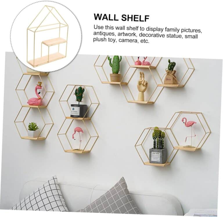 Garneck Stylish Metal Wall Floating Shelf Review