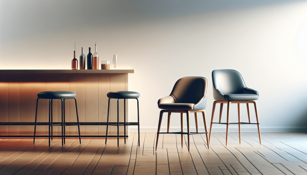 HOOBRO Bar Stools, Set of 2 Bar Chairs, Kitchen Round Height Stools with Footrest, Breakfast Bar Stools, Sturdy Steel Frame, for Dining Room, Kitchen, Party, Easy Assembly, Rustic Brown BF03BY01 HOOBRO Bar Stools, Set of 2 Bar Chairs, Kitchen Round Height Stools with Footrest, Breakfast Bar Stools, Sturdy Steel Frame, for Dining Room, Kitchen, Party, Easy Assembly, Rustic Brown BF03BY01