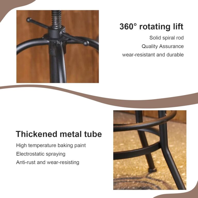 Adjustable Swivel Bar Stool Review