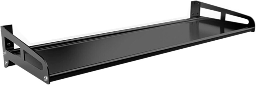 Microwave Stand Microwave Storage Rack Microwave Oven Rack Shelf Wall Mounted Storage Hanging Rack Multipurpose Wrought-Iron Shelf Organizer for Kitchen Cookware, Utensils Stand