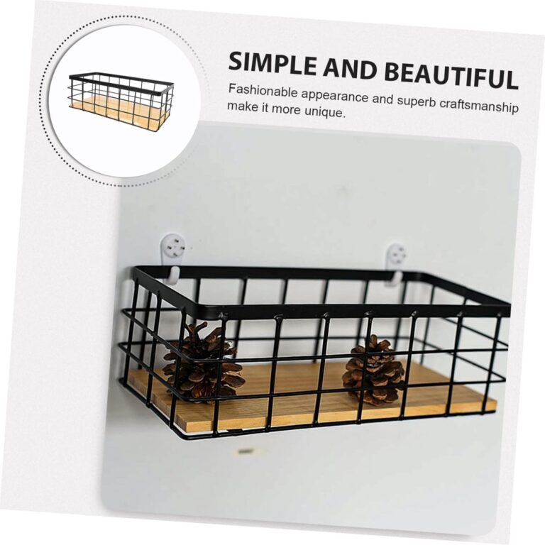 Storage Baskets Iron Art Wall-Mounted Review