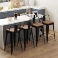 WENTMENT Metal Bar Stools Review