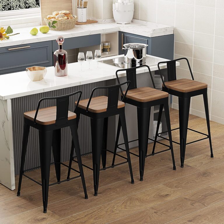 WENTMENT Metal Bar Stools Review