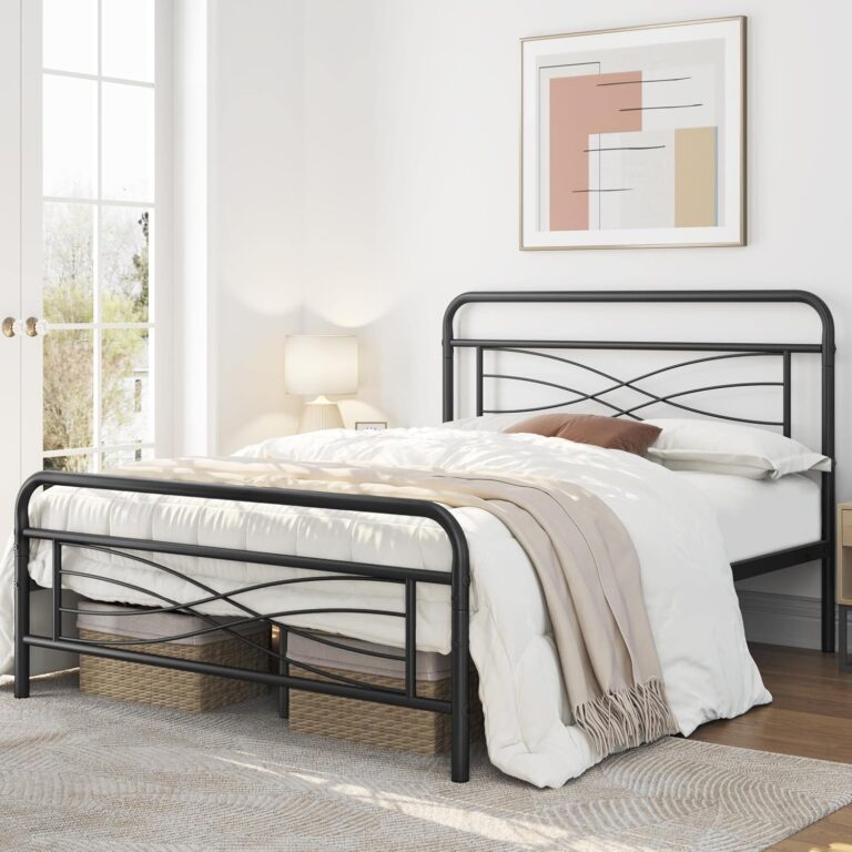 Metal Platform Bed Mattress Foundation Review