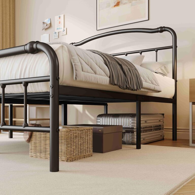 ZIYOO Vintage-Inspired Metal Bed Frame Review