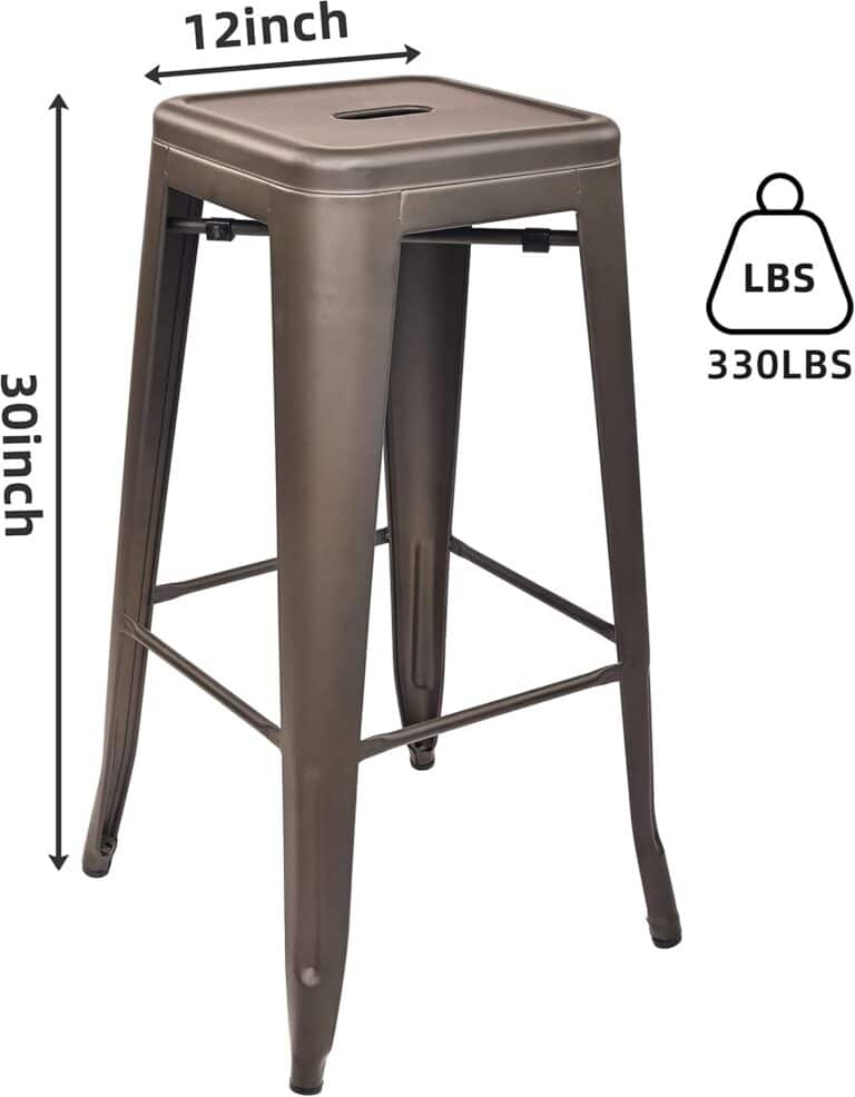 30 Inches Metal Bar Stools Review
