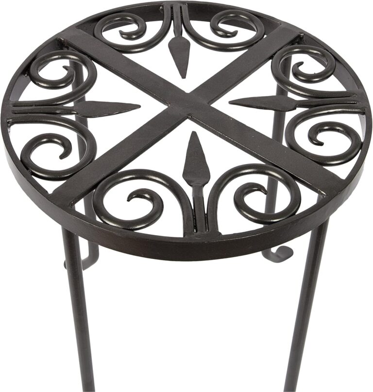 Achla Designs VTT-01 Round Trivet Wrought Iron Plant Stand Review