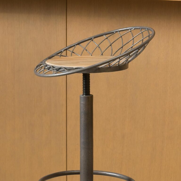 Barnville Grey Wrought-Iron Barstool Review